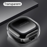 Чехол для Samsung Galaxy Buds 2 pro live 2pro, прозрачный жесткий защитный чехол из поликарбоната для наушников Samsung Buds live 2 2pro, чехол