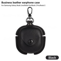 Кожаные чехлы для Samsung Galaxy Buds Live Buds 2 Pro Live Buds2 2Pro, чехлы для наушников с крючком, защитный чехол