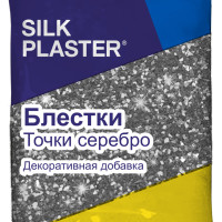 Декоративная добавка для жидких обоев SILK PLASTER точки