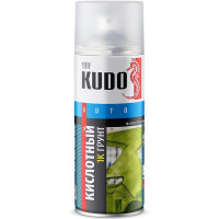 Грунт KUDO "Acid Etch Primer", кислотный протравливающий, 1К, зеленый, аэрозоль, 520 мл.