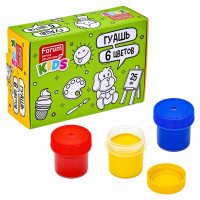 Гуашь FORUM Office Collection KIDS 6цв. 25 мл