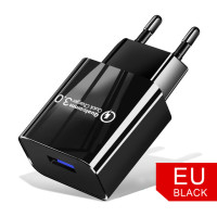 Быстрое зарядное устройство 3 А, qc 3,0, 18 USB-портов, быстрая зарядка, зарядное устройство для телефонов iPhone, Huawei, Samsung, Xiaomi, Redmi, вилка для ЕС, США