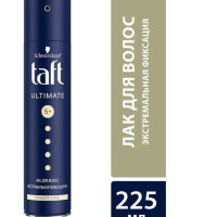 Schwarzkopf/ Лак для волос Taft Ultimate Роскошное сияние, мегафиксация 5+, 225 мл