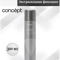 Concept Супер сухой лак для волос Экстрасильной фиксации Dry Super Hair Spray, 300 мл