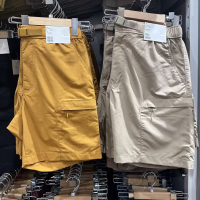 試衣間夏季男裝女裝尼龍休閒工作服短褲五分褲寬鬆五分褲運動褲455505