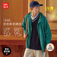 Uniqlo防曬衣 男女裝 可攜式抗UV外套寬鬆防水透氣口袋453773