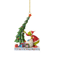 Рождественские украшения, забавное зеленое животное, украшение, акриловая подвеска, Рождественская елка, украшение в виде звезды
