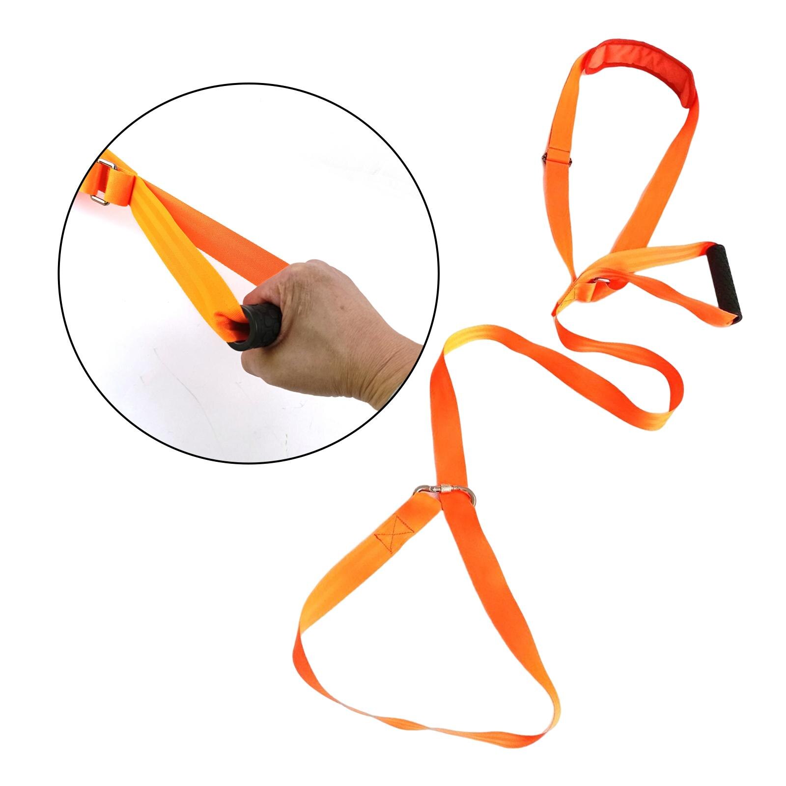 Deer Drag Harness Heavy Duty Padded Handle Deer Puller Multifunctional Deer Belt Easy to Use Band Dragging Rope for Farm