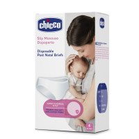 CHICCO Трусики послеродовые одноразовые гигиеничные размер 46-48,4шт. утягивающие трусы женские после родов