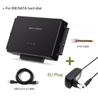 Переходник USB 3,0 на SATA IDE для жесткого диска 3,5 дюйма HDD/SSD CD DVD ROM CD-RW 3 в 1 адаптер IDE SATA