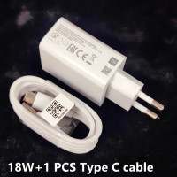 Быстрое зарядное устройство Xiaomi Redmi Note 9 9S QC3.0 18 Вт, адаптер быстрой зарядки типа C для Mi 9, 10, 9T, Poco F2 Pro, X2, X3, Redmi Note 7, 8, 9 Pro