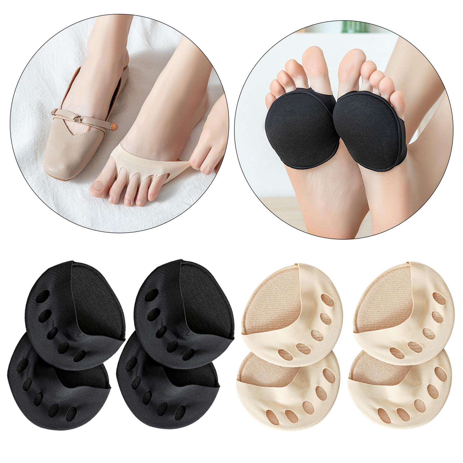 2Pair Metatarsal Pads Sore of Foot Cushions Pain Anti-Slip Insoles