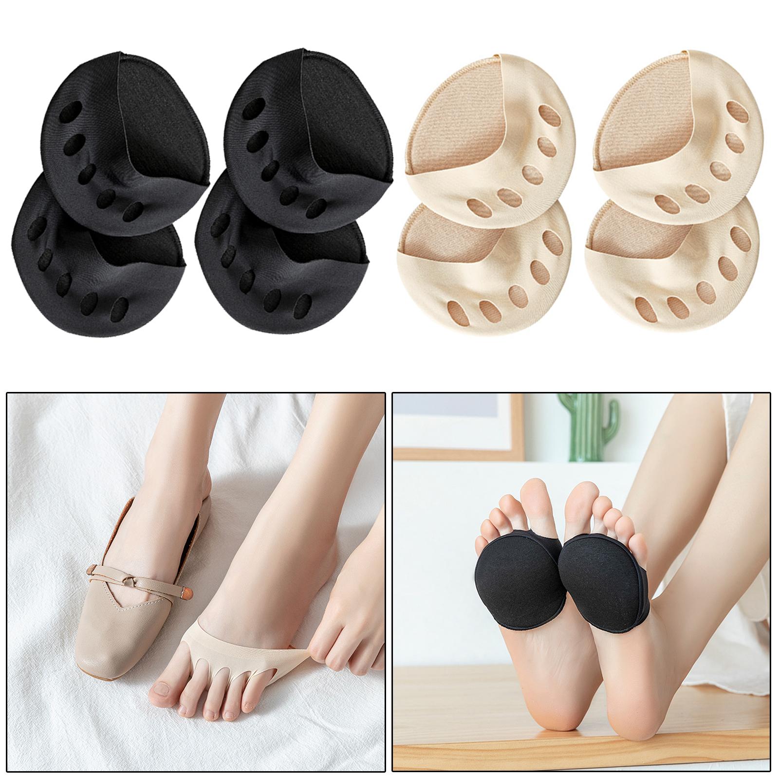 2Pair Metatarsal Pads Sore of Foot Cushions Pain Anti-Slip Insoles