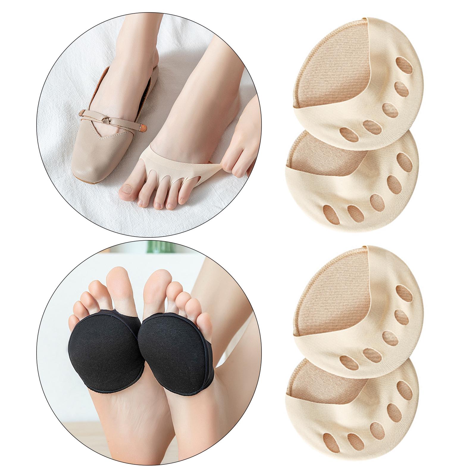 2Pair Metatarsal Pads Sore of Foot Cushions Pain Anti-Slip Insoles