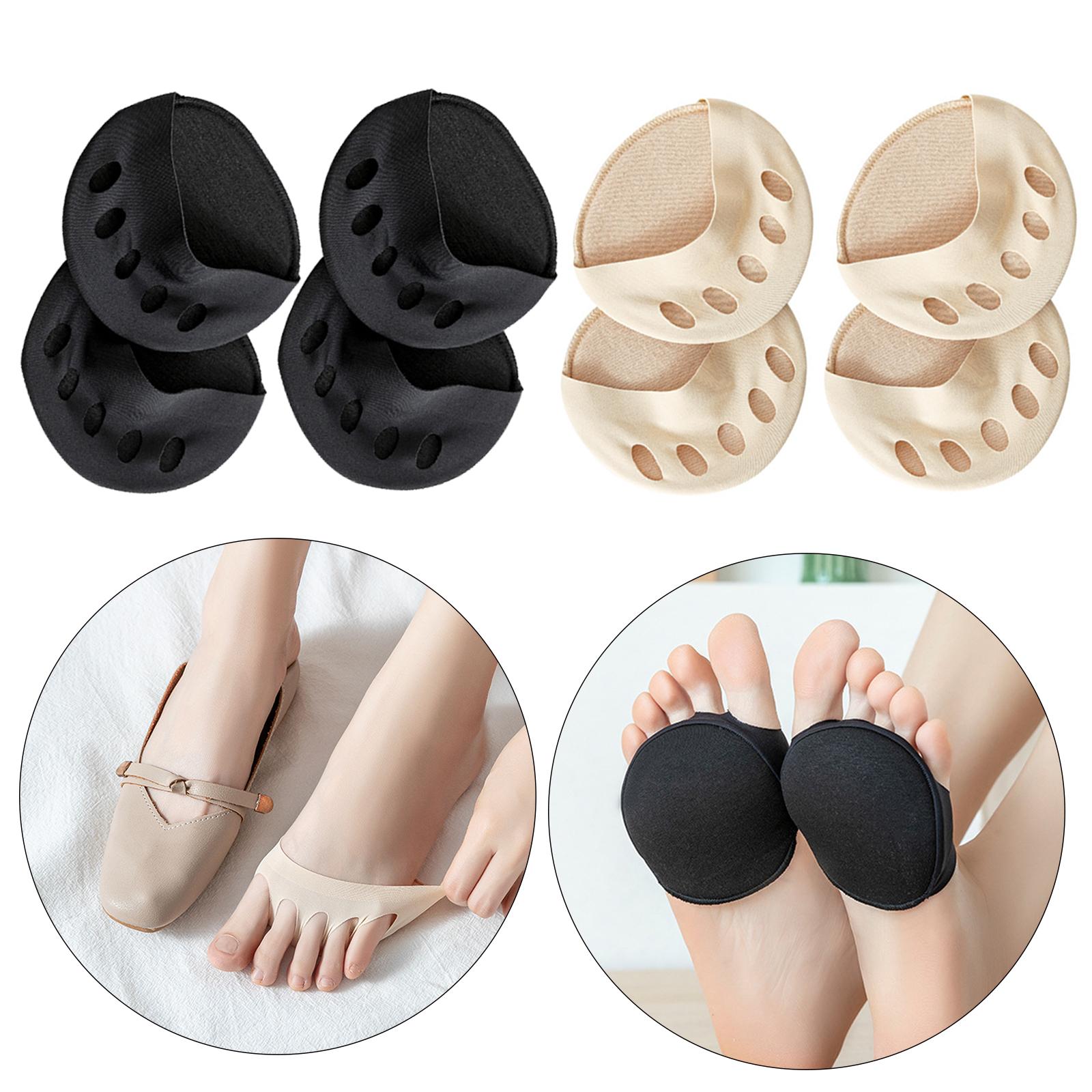 2Pair Metatarsal Pads Sore of Foot Cushions Pain Anti-Slip Insoles