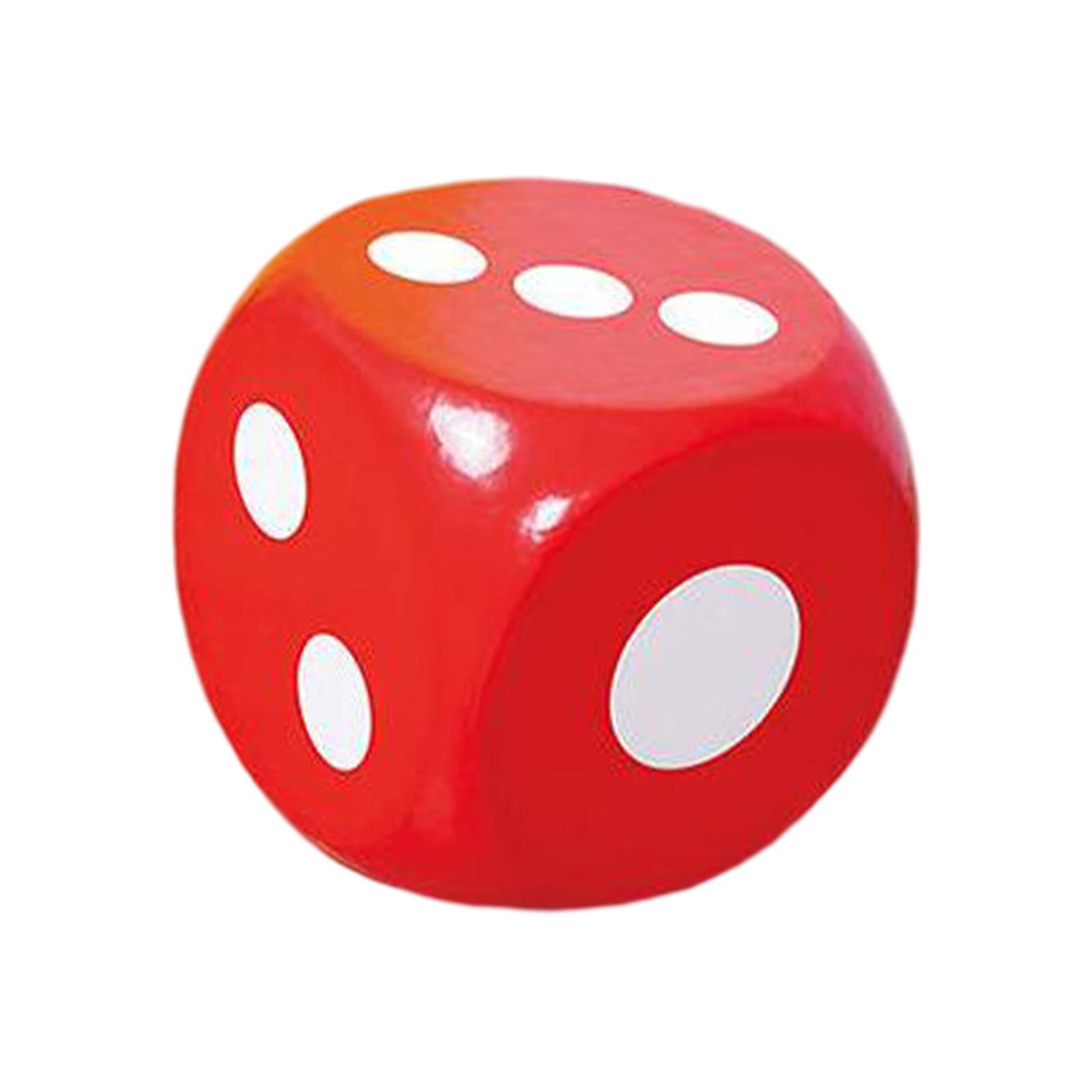 20cm Soft Foam Dice Learn Math Counting Dot Dice Playing Dice for Boys and Girls Classroom Kids Teacher Carnival School Supplies