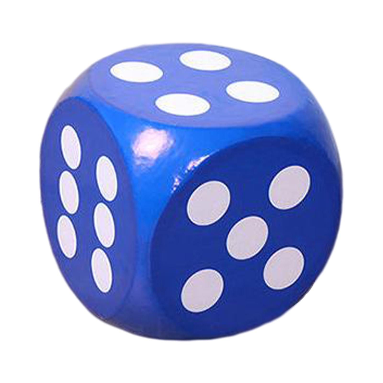 20cm Soft Foam Dice Learn Math Counting Dot Dice Playing Dice for Boys and Girls Classroom Kids Teacher Carnival School Supplies