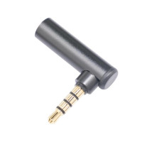 Переходник для аудиоразъема 3,5 мм с внутренней резьбой на штекер 3,5 мм