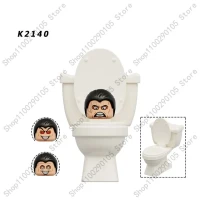 KDL818 LG1009 Skibidi унитаз аниме мультфильм кирпичи куклы камеры громкоговоритель ТВ человек мини Экшн игрушки Фигурки строительные блоки