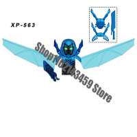 XP563 KT блоки аниме герои кирпичи куклы Синий Жук фильмы мини Экшн-фигурки сборные блоки детские игрушки подарки