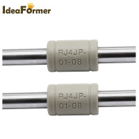 1/2 шт., пластиковые фонарики/фонарики, цельнополимерные LM8UU LM10UU, линейный подшипник вала, детали для 3D-принтера Anet A8 P