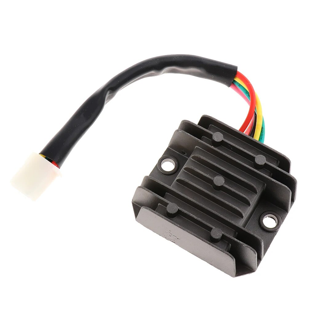 1 Pcs 12V 4 Wires Voltage Regulator  Motorcycle/Boat Motor/ATV 125cc-150cc Dirt Bike/Quad Etc Motorcycle Electrical