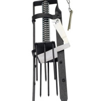 Металлическая ловушка "Планета Садовод" Кротобой-Молния (убивает кротов)