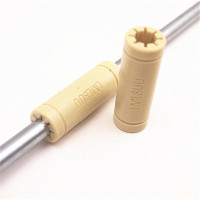 1 шт., твердые полимерные линейные подшипники LM8LUU, втулка LM8LUU 8 мм, 8*15*45 мм, Prusa для Mendel, «сделай сам», CNC Motion