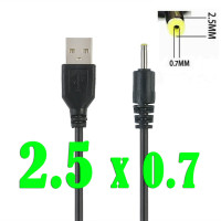 USB 2,0 A папа к DC 2,0*0,6 мм 2,5*0,7 мм 3,5*1,35 мм 4,0*1,7 мм 5,5*2,1 мм 5 вольт DC Цилиндрический разъем кабель питания соединитель шнур зарядного устройства