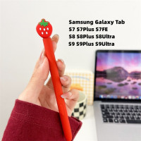 Силиконовый чехол для карандаша для планшета Touch Stylus Pen Cover Cartoon Cute для Samsung Galaxy Tab S6 Lite S7 FE S8 Ultra S9 Plus