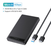 ORICO 2,5 дюймов USB3.0 HDD чехол SATA к USB3.0 USB3.1 5Gbps скоростной жесткий диск Корпус для SSD HDD PC ноутбук Внешний HDD Чехол