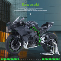 Модель мотоцикла Kawasaki H2r, масштаб 1:9