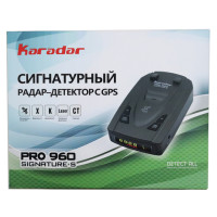 Радар-детектор Karadar Pro960, GPS, антирадар, детектор скорости автомобиля для России, 360 градусов, X K CT LA, антирадар