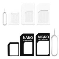 4 в 1 Преобразование Nano sim-карты в Micro Стандартный адаптер для iphone для samsung 4G LTE USB беспроводной роутер