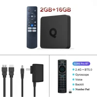 ТВ-приставка ATV Q1 Smart TV, Android 10, Allwinner H313, 2 + 16 Гб, поддержка Google Voice, 2 + 8 Гб, Wi-Fi, BT, 4K