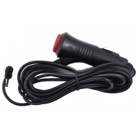 Универсальный адаптер зарядного устройства 3,5 мм постоянного тока с переключателем для автомобильного видеорегистратора камеры GPS-навигатора вход 12 В выход 5 в длина кабеля м