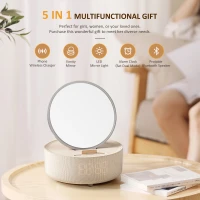 Цифровой будильник для зеркала в туалете