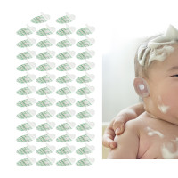 50 водонепроницаемых детских наклеек на уши для парикмахерской и плавания