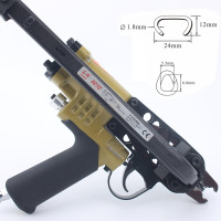 Пневматический гвоздезабивной пистолет Meite SC7C, C-образные кольца, плоскогубцы для дивана, матраса, кровати, клетка, Воздушный пистолет, новый дизайн