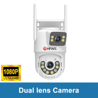 IP-камера видеонаблюдения HFWVISION, 2 МП, Wi-Fi, Ptz