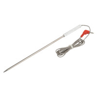 Цифровой Кухонный Термометр со сменным щупом, электронный прибор для измерения температуры еды, мяса, барбекю, духовки