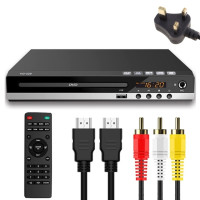 Домашний HDMI-совместимый DVD-плеер Full High-definition 1080P Digital EVD-Disc Player Поддержка DVD SVCD CD-RW VCD