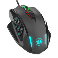 Игровая оптическая мышь REDRAGON M908, 12400 DPI, 17 программируемых кнопок