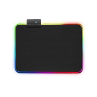 Разноцветный светящийся Настольный коврик для мыши, размеры XXL XL