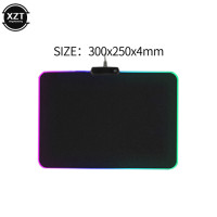 Игровой коврик для мыши с подсветкой, 300*250*4 мм