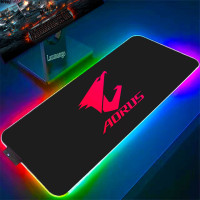 Игровой коврик для мыши Aorus RGB, настольные аксессуары, светодиодный коврик для мыши, коврики для настольного ПК