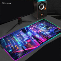 Большой игровой коврик для мыши RGB