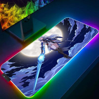 Резиновый Настольный коврик, геймерские коврики XXL, большой игровой коврик для мыши Honkai, Звездный рельс, эргономичные коврики для мыши, большой коврик для мыши, коврик для клавиатуры RGB