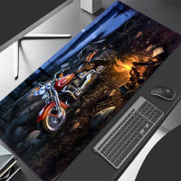 Большой коврик для мыши H-Harley Davidsons HD с аниме, резиновый нескользящий коврик для мыши для ноутбука и офиса, аксессуары для ПК, игровой Настольный коврик для клавиатуры