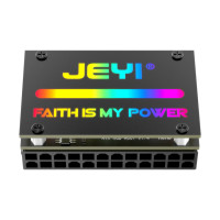 Адаптер питания JEYI ATX 24 контакта 90 ° RGB